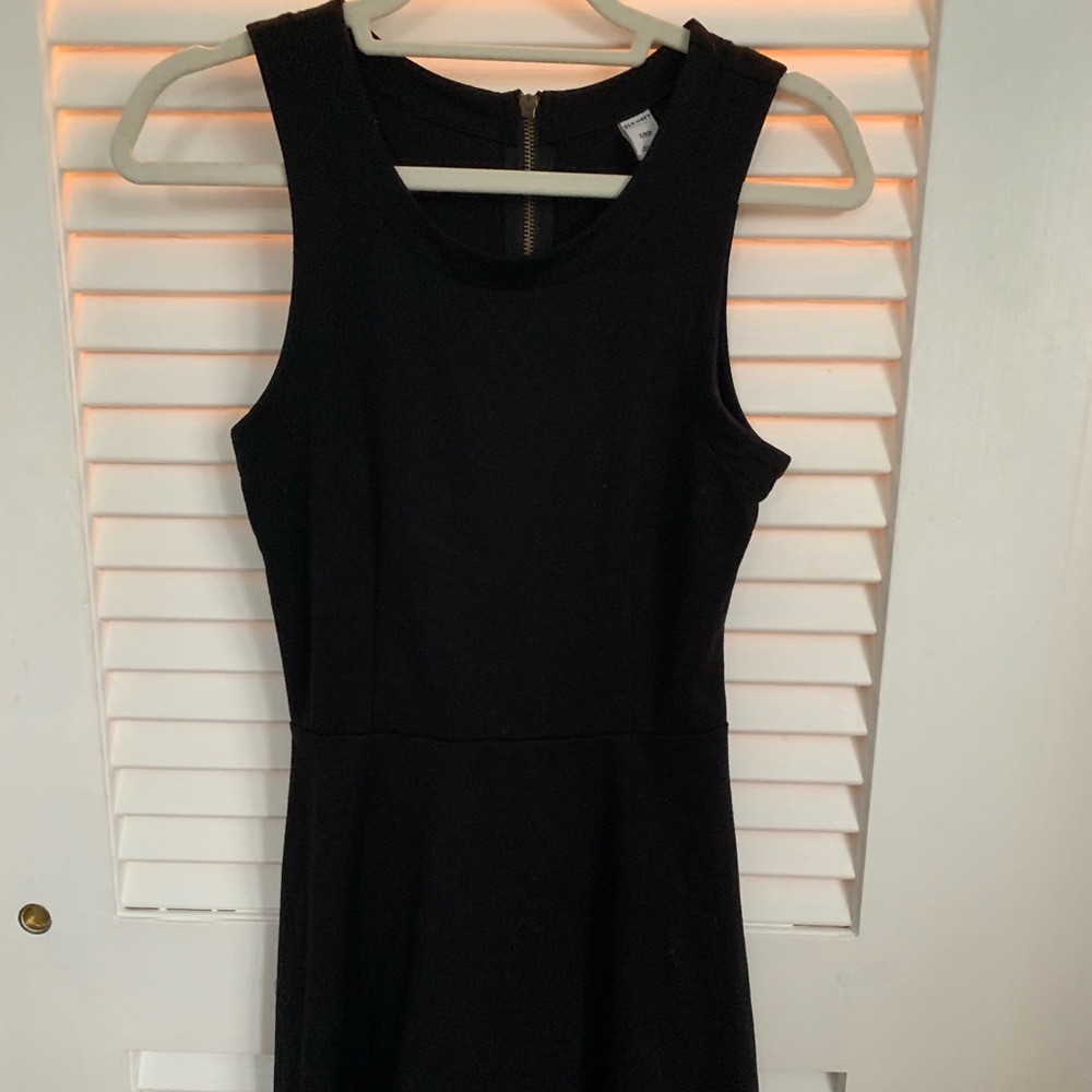 Simple black dress